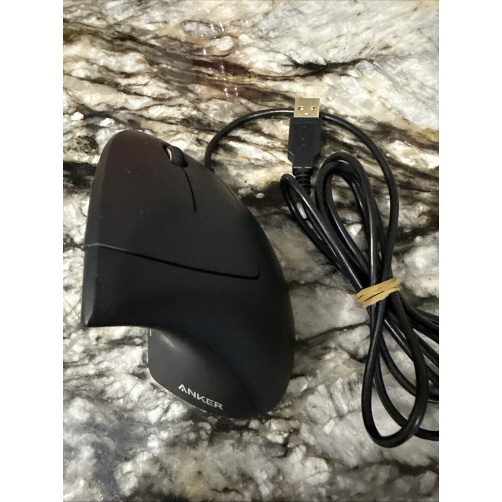 Anker A7851 Ergonomic Optical USB Wired Mouse Works